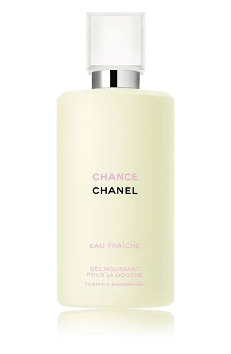 chanel chance foaming shower gel